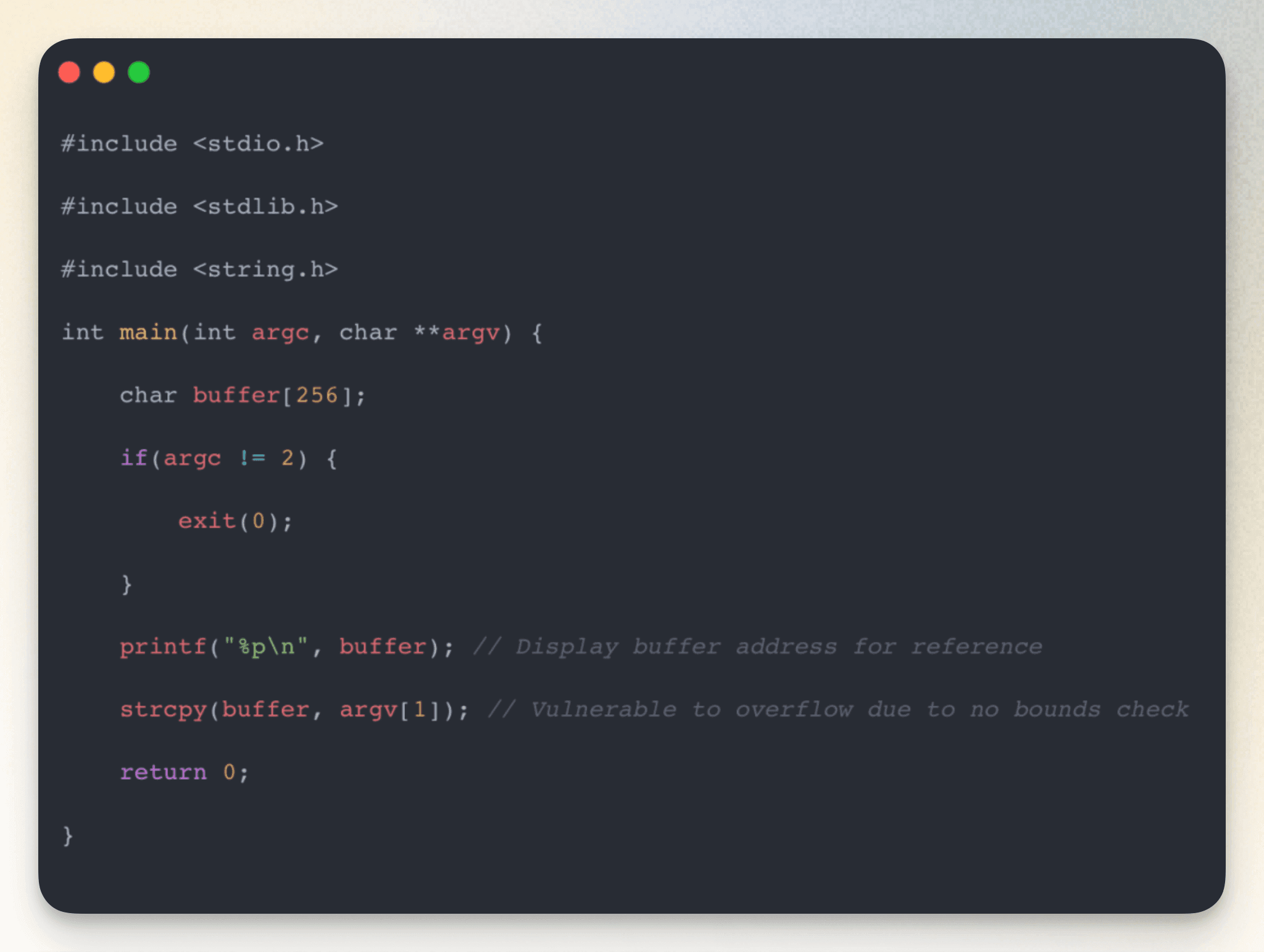 Buffer Overflows