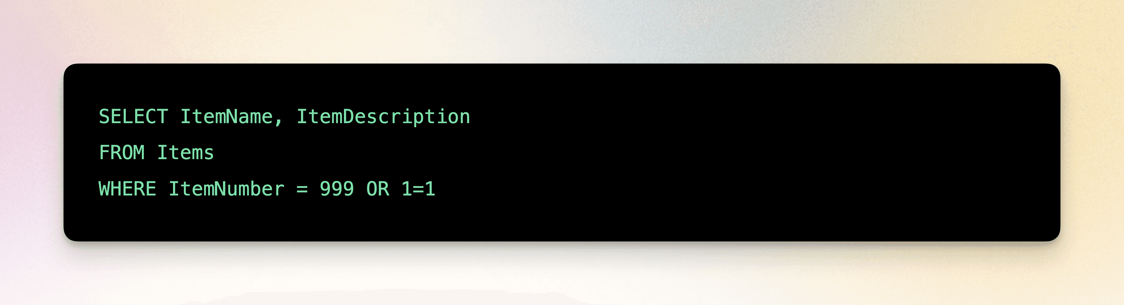 SQL Injection